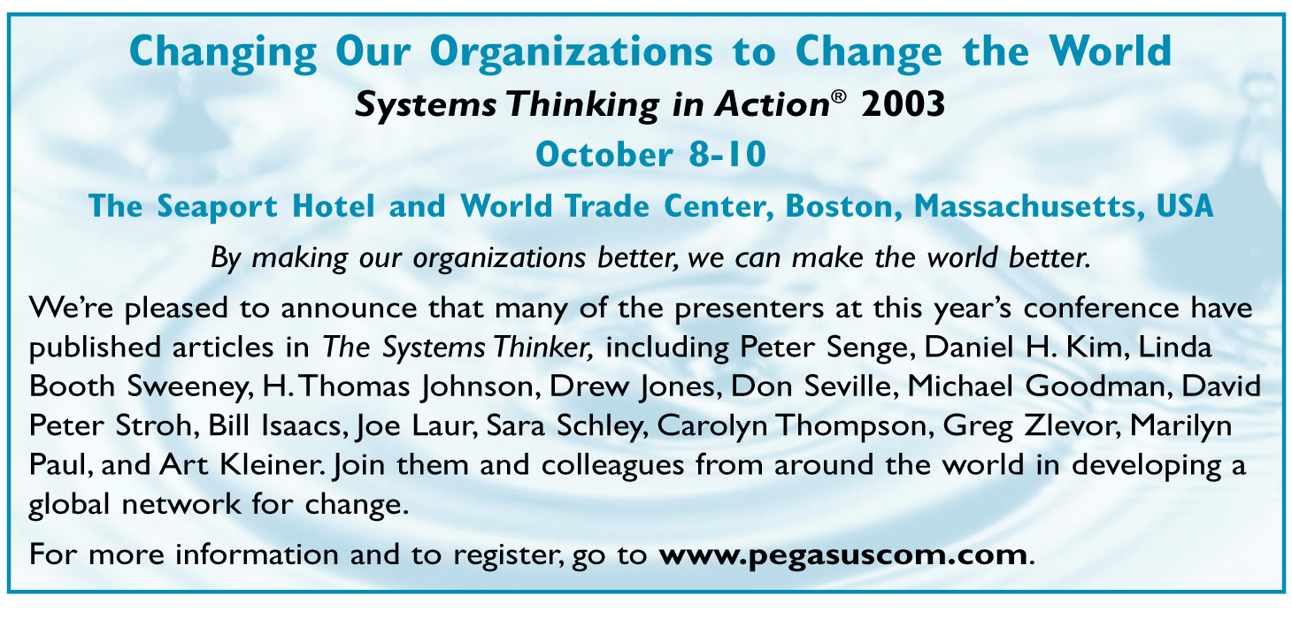 Changing Our Organizations to Change the World