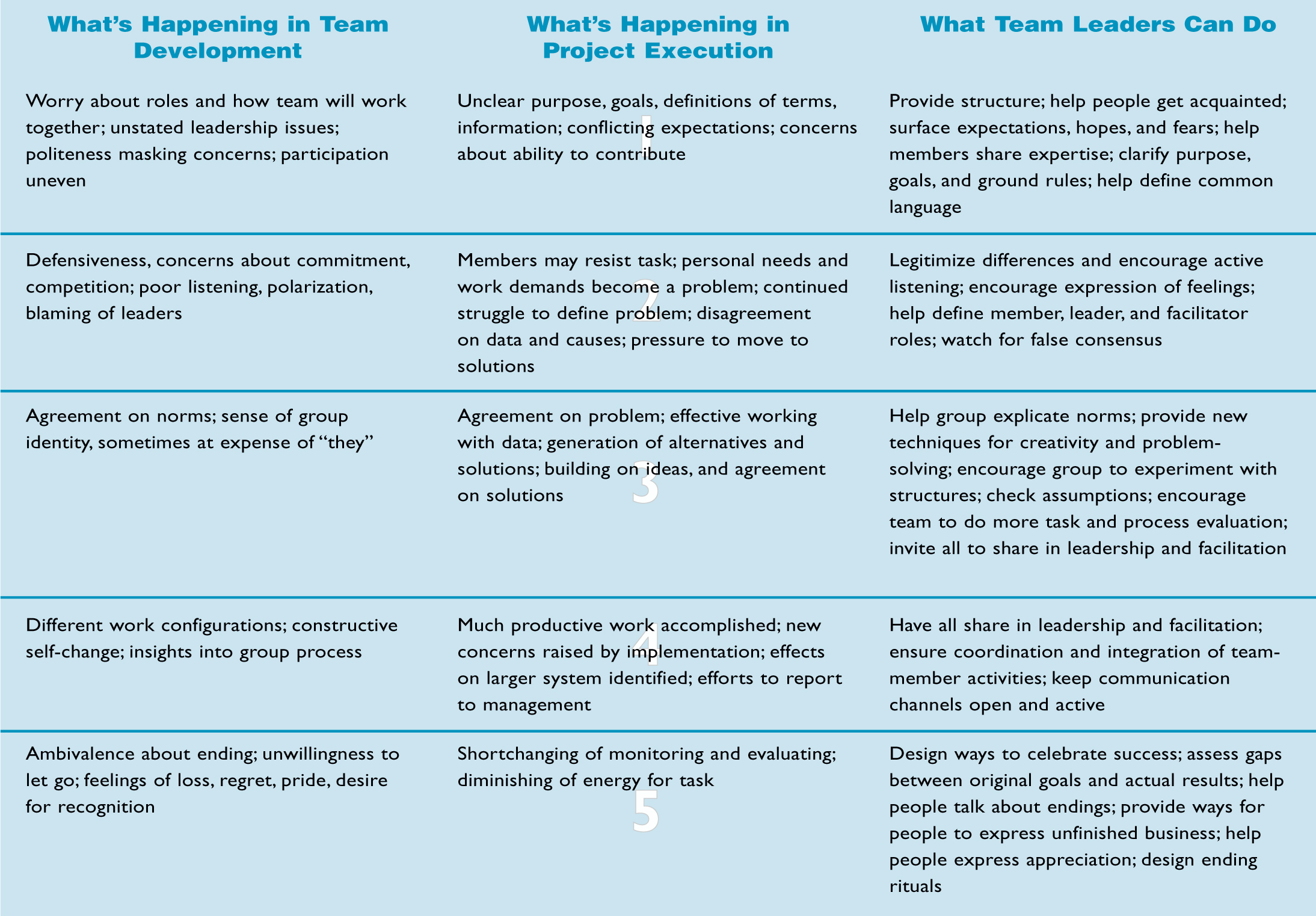 TIPS FOR TEAM LEADERS