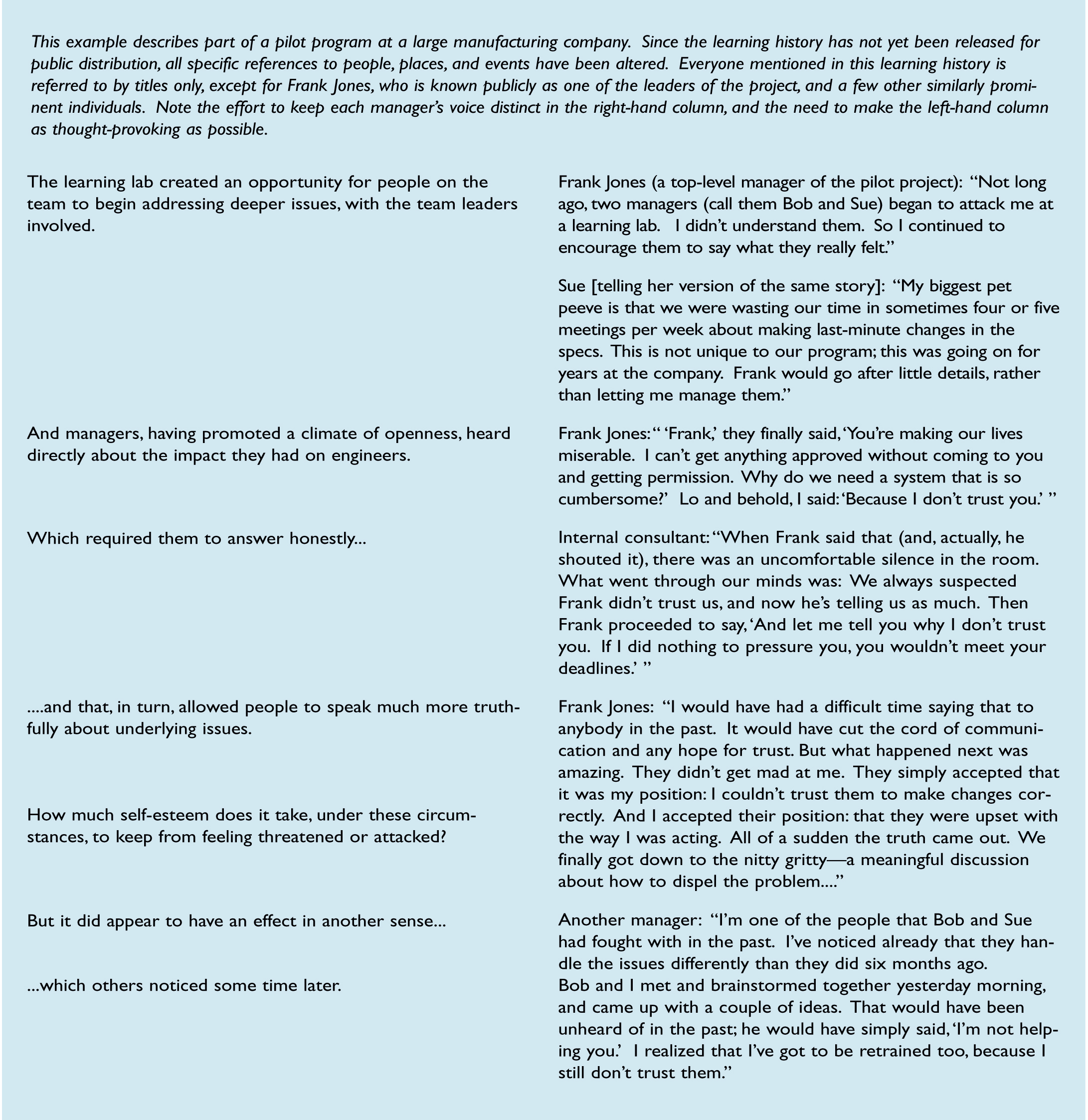 EXCERPT FROM A LEARNING HISTORY